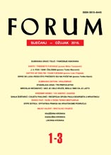 Forum : mjesečnik Razreda za književnost Hrvatske akademije znanosti i umjetnosti