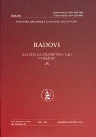Radovi Zavoda za znanstveni rad Varaždin = Papers of the Institute for Scientific Research Work in Varaždin