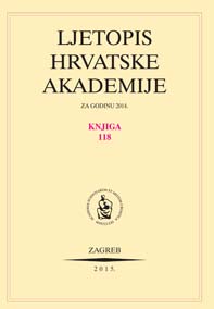 Ljetopis Hrvatske akademije znanosti i umjetnosti