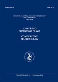 Poredbeno pomorsko pravo = Comparative maritime law