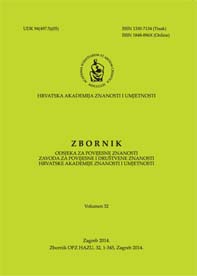 Zbornik Odsjeka za povijesne znanosti Zavoda za povijesne i društvene znanosti Hrvatske akademije znanosti i umjetnosti