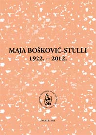 Bošković-Stulli, Maja