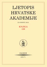 Ljetopis Hrvatske akademije znanosti i umjetnosti