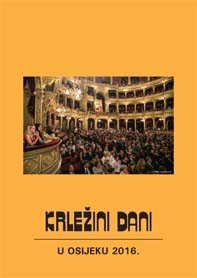 Krležini dani (Osijek ; 2016)