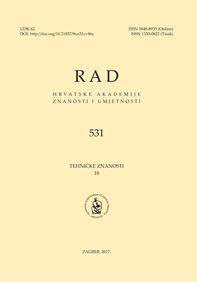 Rad Hrvatske akademije znanosti i umjetnosti. Razred za tehničke znanosti.