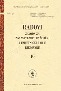 Radovi Zavoda za znanstvenoistraživački i umjetnički rad u Bjelovaru