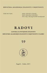 Radovi Zavoda za povijesne znanosti HAZU u Zadru