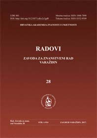 Radovi Zavoda za znanstveni rad Varaždin = Papers of the Institute for Scientific Research Work in Varaždin.