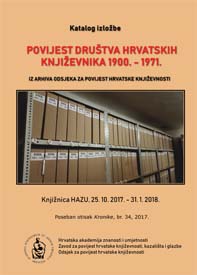 Povijest društva hrvatskih književnika 1900.-1971.