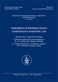 Poredbeno pomorsko pravo = Comparative maritime law
