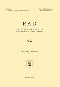 Rad Hrvatske akademije znanosti i umjetnosti. Razred za tehničke znanosti.