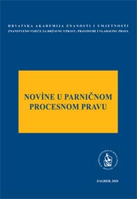 Okrugli stol Novìne u parničnom procesnom pravu (2019 ; Zagreb)
