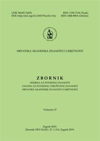 Zbornik Odsjeka za povijesne znanosti Zavoda za povijesne i društvene znanosti Hrvatske akademije znanosti i umjetnosti