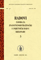 Radovi Zavoda za znanstvenoistraživački i umjetnički rad u Bjelovaru