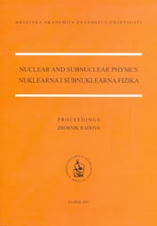 Znanstveni skup Nuklearna i subnuklearna fizika – nova dostignuća hrvatskih znanstvenika (Zagreb ; 2012)