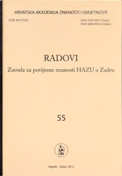 Radovi Zavoda za povijesne znanosti HAZU u Zadru