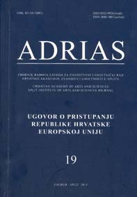 Adrias : zbornik Zavoda za znanstveni i umjetnički rad Hrvatske akademije znanosti i umjetnosti u Splitu