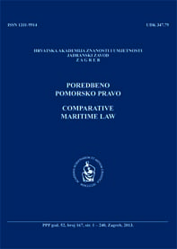 Poredbeno pomorsko pravo = Comparative maritime law.