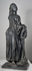4 Nadgrobni spomenik Ivana Perkovca, 1874. bronca, 154 x 58 x 38 cm, MZ-830