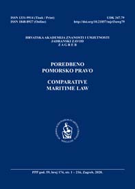 Poredbeno pomorsko pravo = Comparative maritime law.