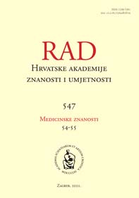 Rad Hrvatske akademije znanosti i umjetnosti. Medicinske znanosti = Rad. Croatian Academy of Sciences and Arts -Medical Sciences