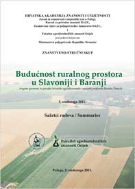 Znanstveno-stručni skup Budućnost ruralnog prostora u Slavoniji i Baranji (2021 ; Požega)