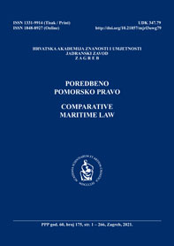 Poredbeno pomorsko pravo = Comparative maritime law.