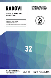 Radovi Zavoda za znanstveni rad Varaždin = Papers of the Institute for Scientific Research Work in Varaždin