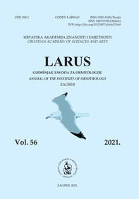 Larus : godišnjak Zavoda za ornitologiju Hrvatske akademije znanosti i umjetnosti.
