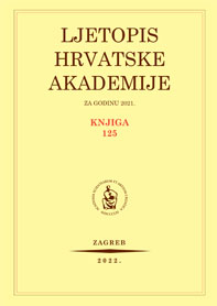 Ljetopis Hrvatske akademije znanosti i umjetnosti za godinu 2021.