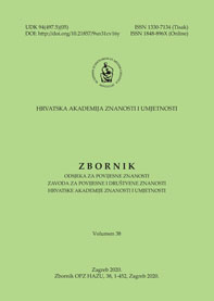 Zbornik Odsjeka za povijesne znanosti Zavoda za povijesne i društvene znanosti Hrvatske akademije znanosti i umjetnosti