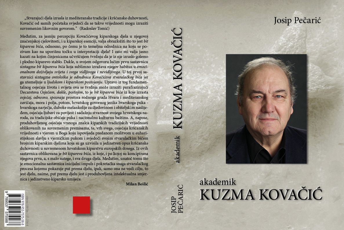 Culturenet.hr - 'Akademik Kuzma Kovačić', knjiga akademika Josipa Pečarića