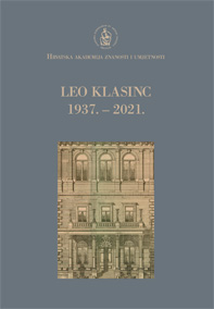 Klasinc, Leo