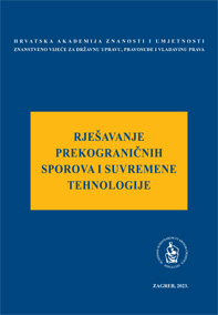 Okrugli stol Rješavanje prekograničnih sporova i suvremene tehnologije (2021 ; Zagreb)