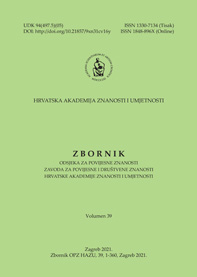 Zbornik Odsjeka za povijesne znanosti Zavoda za povijesne i društvene znanosti Hrvatske akademije znanosti i umjetnosti