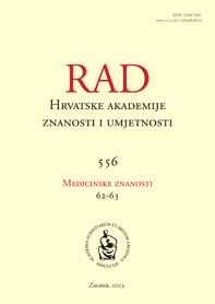 Rad Hrvatske akademije znanosti i umjetnosti. Medicinske znanosti = Rad. Croatian Academy of Sciences and Arts -Medical Sciences