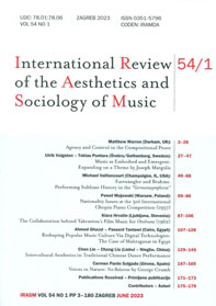 International review of the aesthetics and sociology of music.