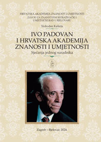 Ivo Padovan i Hrvatska akademija znanosti i umjetnosti