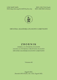 Zbornik Odsjeka za povijesne znanosti Zavoda za povijesne i društvene znanosti Hrvatske akademije znanosti i umjetnosti