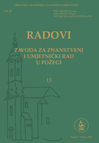 Radovi Zavoda za znanstveni i umjetnički rad u Požegi