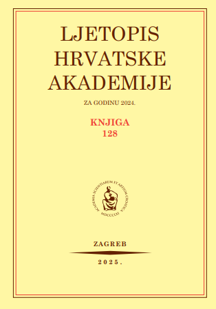 Ljetopis HAZU 2024. korice