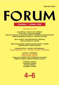 Forum : mjesečnik Razreda za književnost Hrvatske akademije znanosti i umjetnosti
