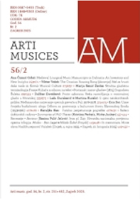Arti musices : hrvatski muzikološki zbornik = Croatian musicological review.
