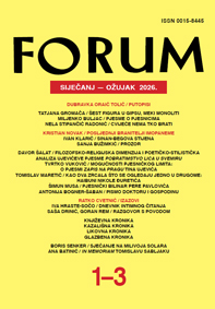 Forum : mjesečnik Razreda za književnost Hrvatske akademije znanosti i umjetnosti
