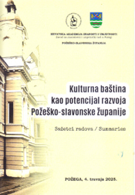 Kulturna baština kao potencijal razvoja Požeško-slavonske županije